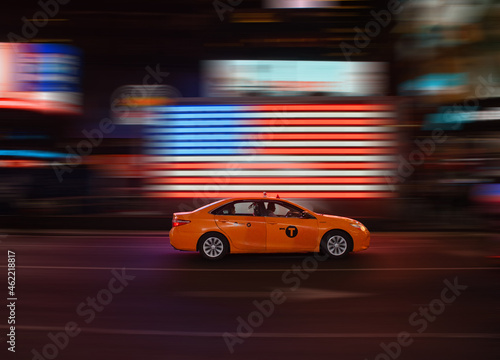 Yellow cab di Manhattan