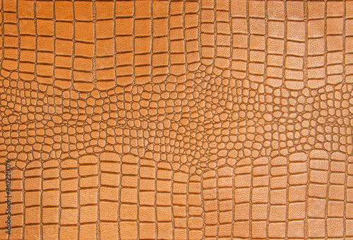 Leinwand Poster Crocodile skin texture for background or design
