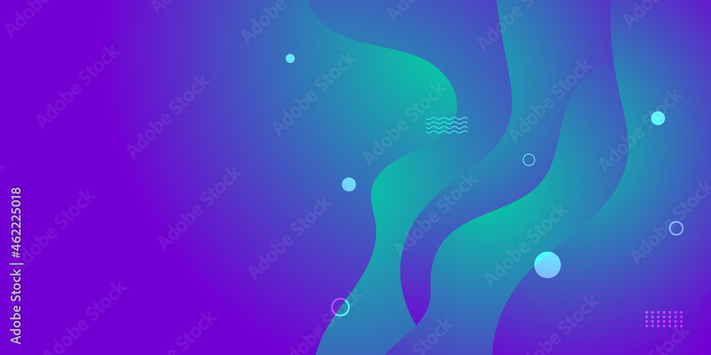 Abstract colorful blue green purple curve background Abstract colorful blue green purple curve background