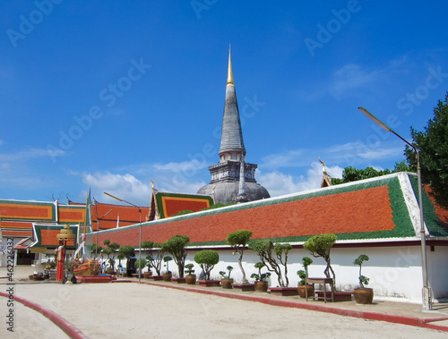 wat phra mahathat woramahawihan is the famous temple of the nakhon si thammarat province in thailand