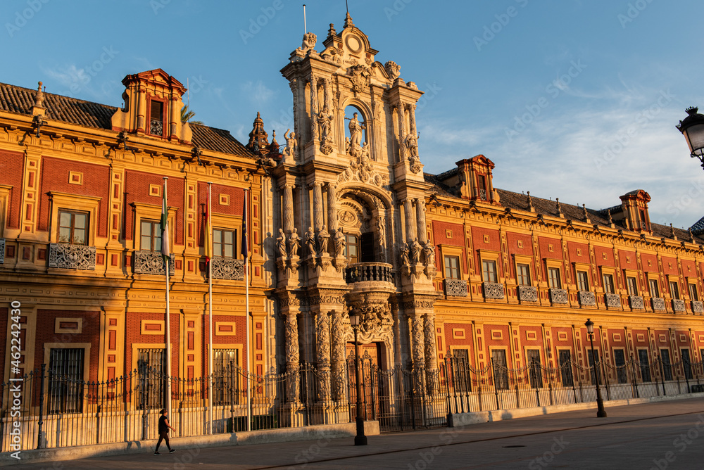 Streets, buildings and monuments of Seville
