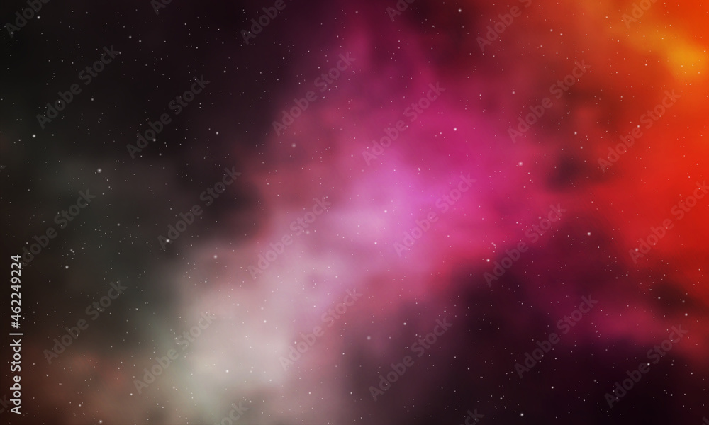 Realistic Infinite universe starry night nebula shining stardust Magic color galaxy background vector illustration. Realistic Infinite universe starry night nebula shining stardust Magic color galaxy background vector illustration.