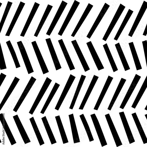 Black and white abstract seamless pattern