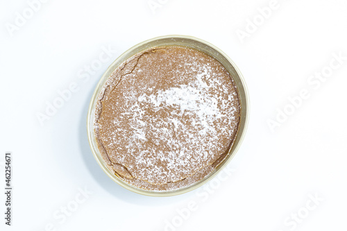 Traditional Christmas dulce de leche from the Valle del Cauca region of Colombia called Dulce de Manjar Blanco packaged in a container of plant origin fruit of the totumo tree