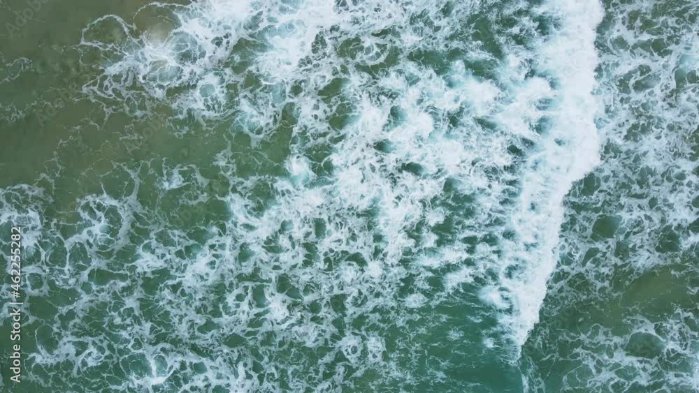 Aerial view of Ocean wave Aerial view of Ocean wave