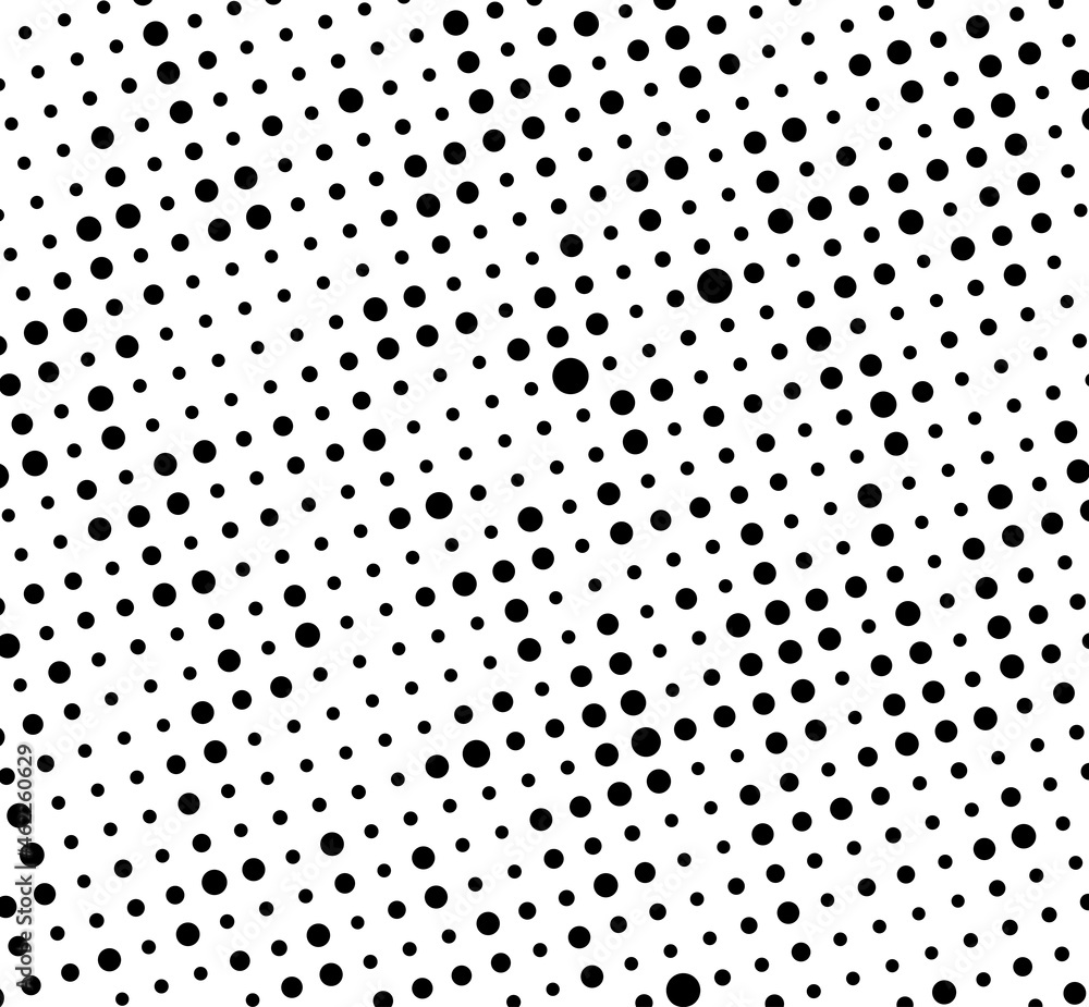 The halftone texture is monochrome. Vector chaotic background The halftone texture is monochrome. Vector chaotic background