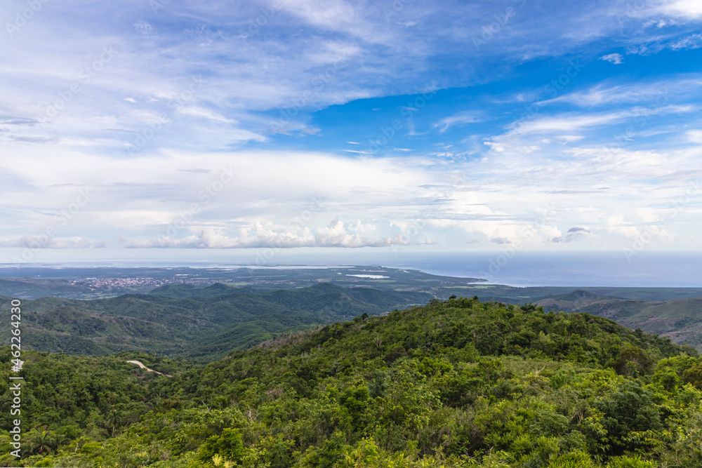 View of Trinidad from the mountains