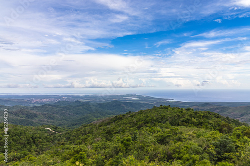 View of Trinidad from the mountains