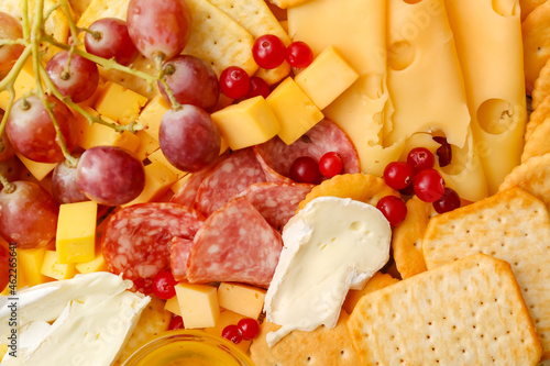 Gourmet charcuterie board w...