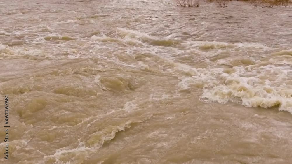 lots of muddy water in slow motion lots of muddy water in slow motion