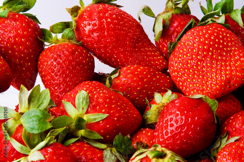 Incredibles and delicious vegetables and fruits on white board