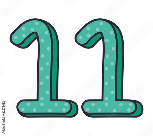 nice number eleven