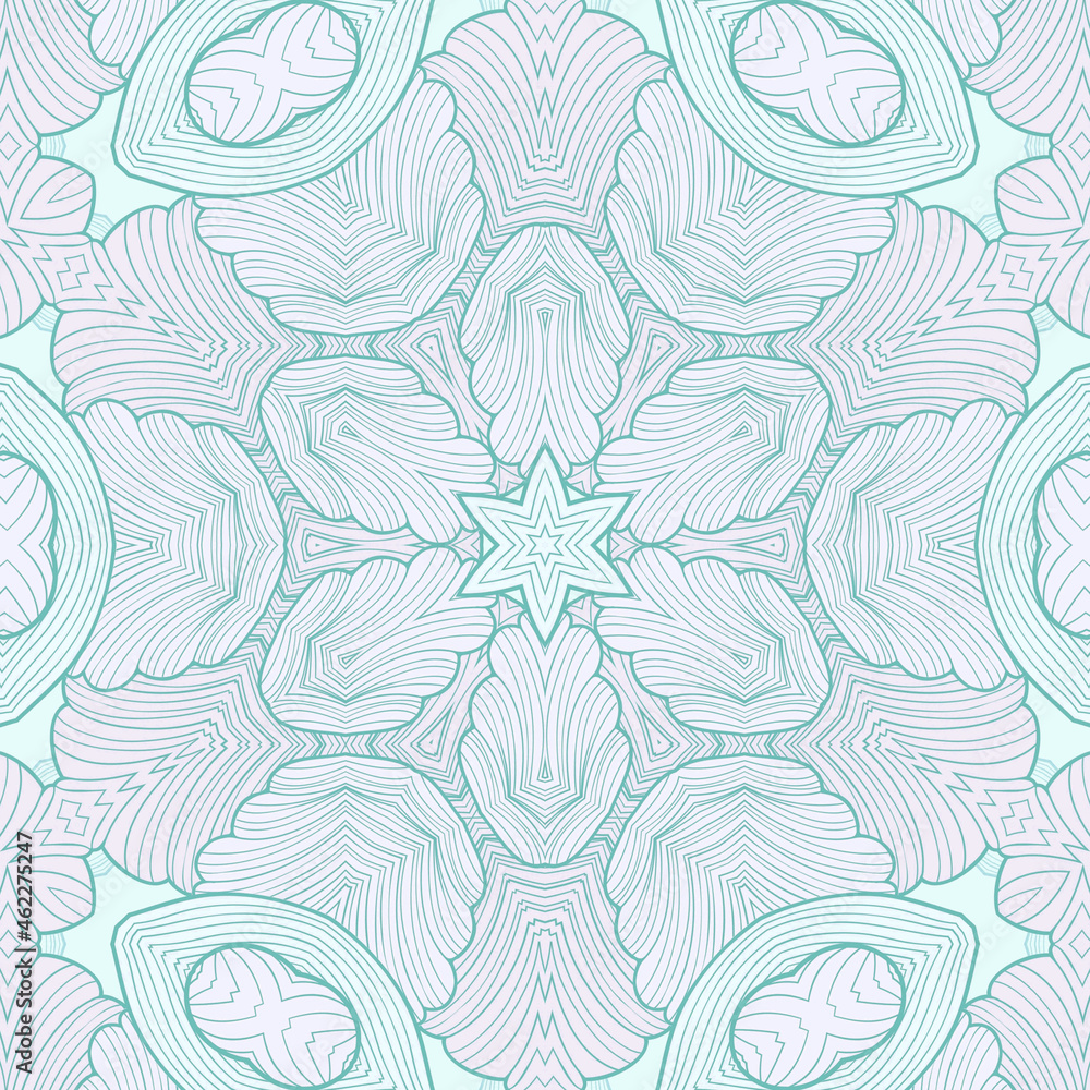 Abstract geometric pattern. Pastel colors. 