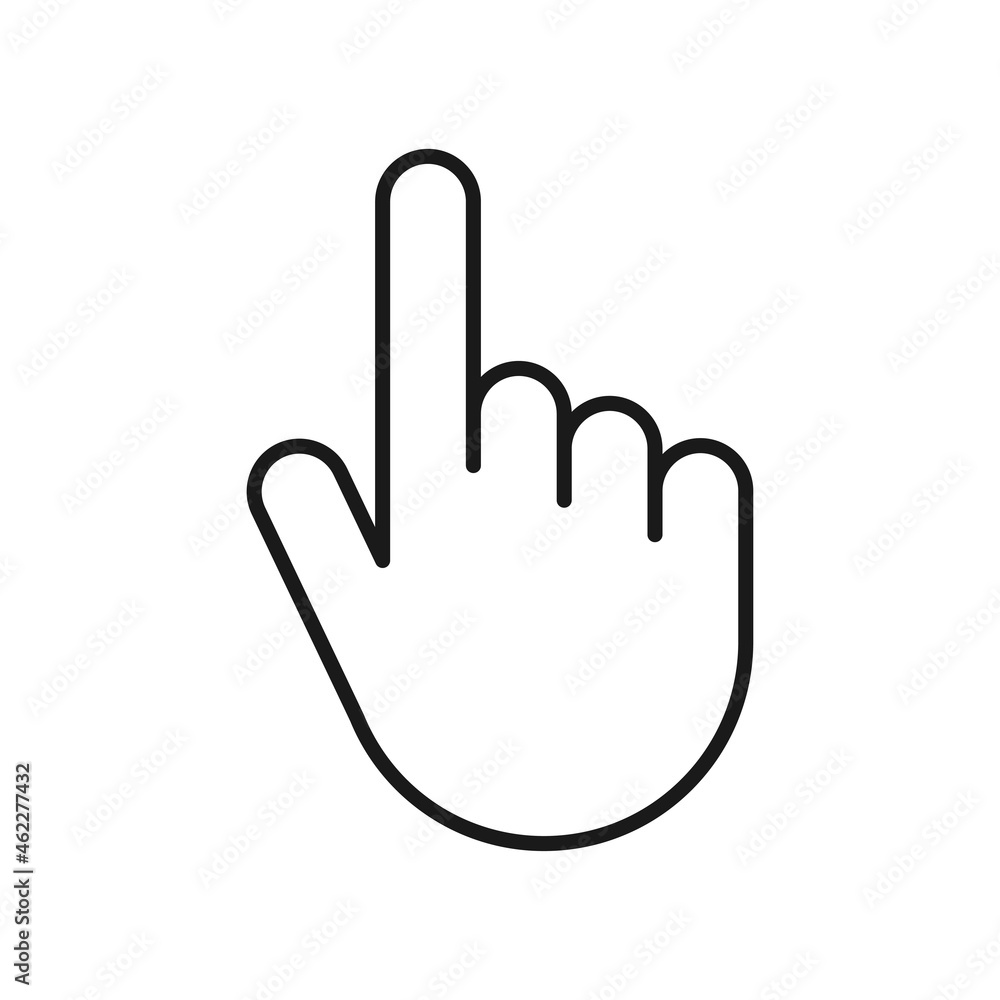 Computer mouse cursor pointer. Hand cursor icon. Web design. Computer mouse cursor pointer. Hand cursor icon. Web design.
