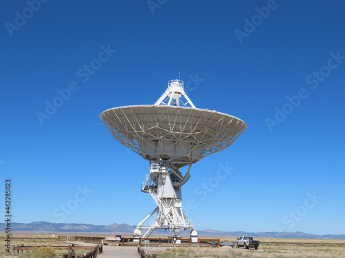 The Very Large Array at the National Radio Astronomy Observatory in New Mexico. photo