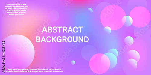 Background picture with balls for banner design.