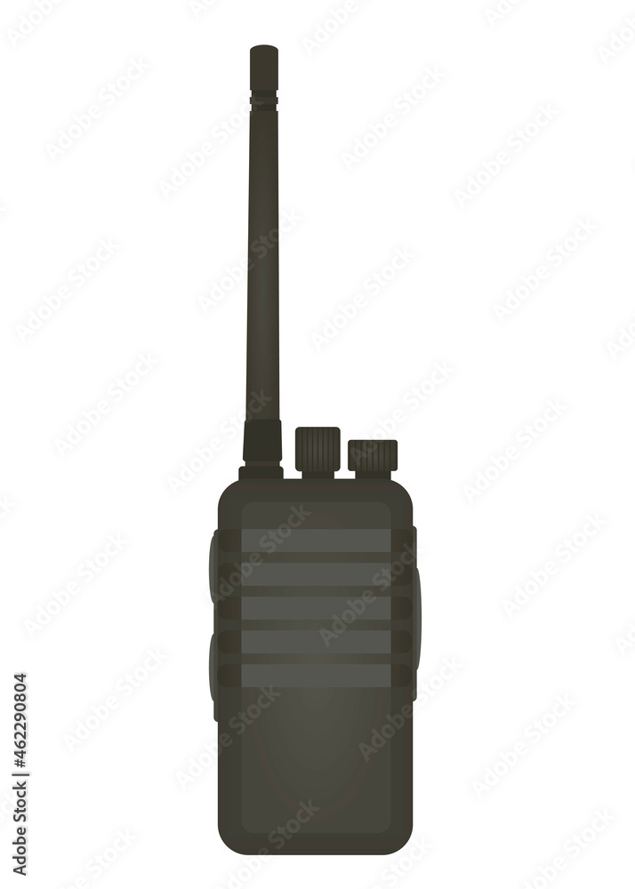 Vecteur Stock Woki toki radio transmitter. vector | Adobe Stock