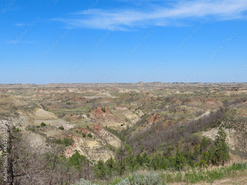 South unit of the Theodore Roosevelt National Park in North Dakota.