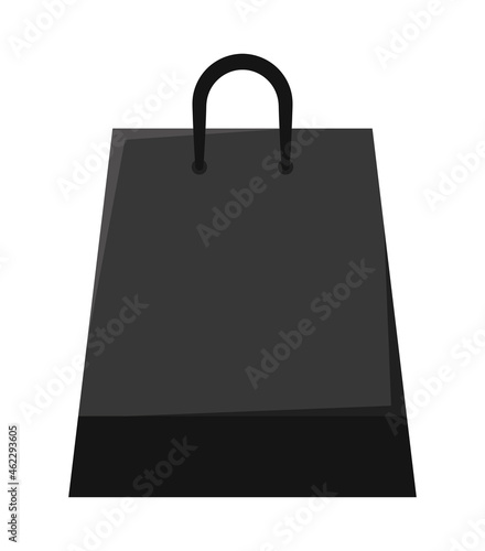 black shopping bag