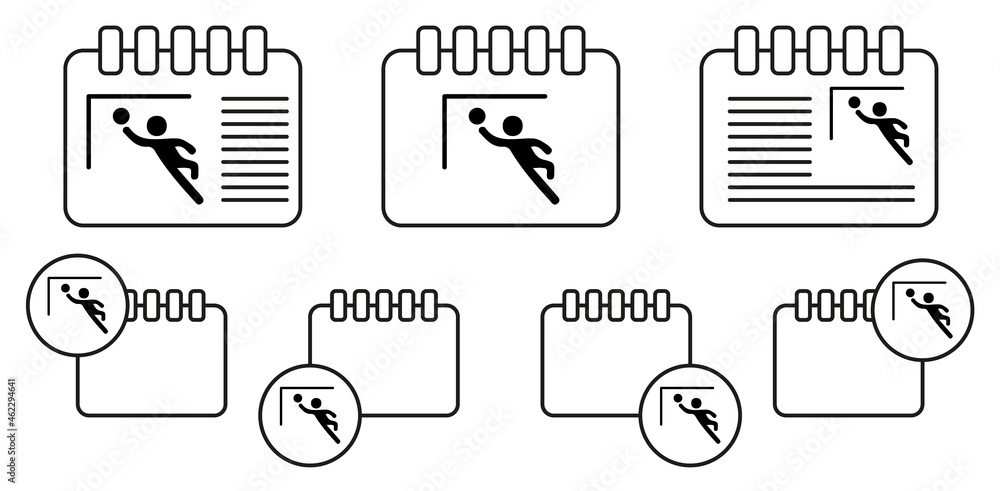 Goalkeeper jumps to ball icon. Silhouette of an athlete icon. Sportsman element icon. Premium quality graphic design. Signs, outline symbols collection icon for websites, web design white background Goalkeeper jumps to ball icon. Silhouette of an athlete icon. Sportsman element icon. Premium quality graphic design. Signs, outline symbols collection icon for websites, web design white background