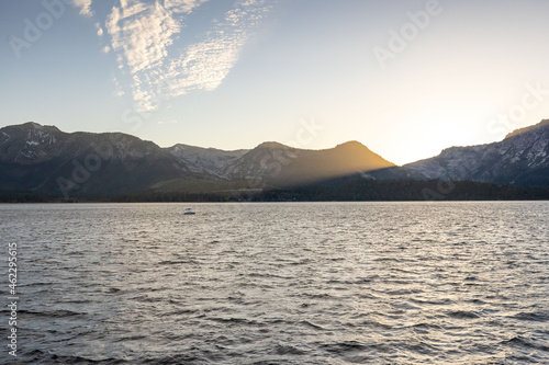 lake in the mountains