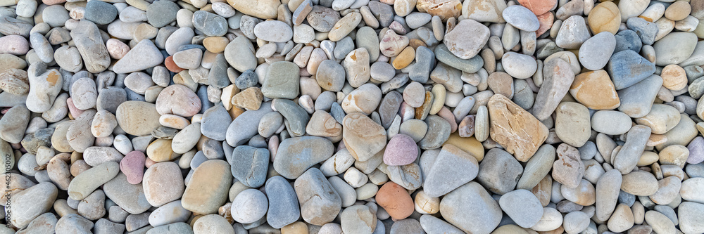 Pebble beach, colorful background
Pebble beach, colorful background