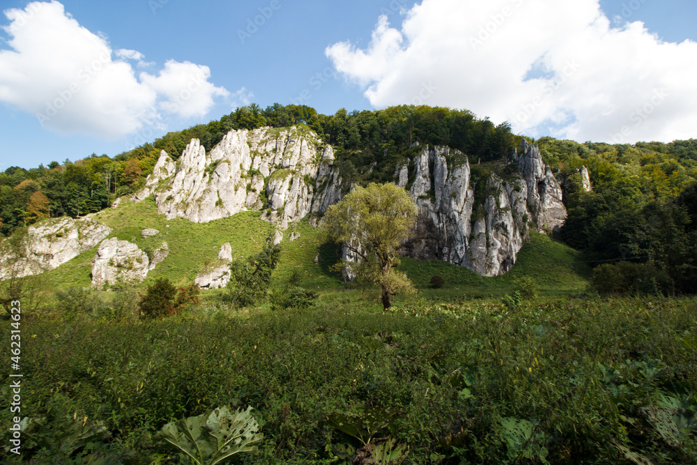 Rocks in Ojcow National Park