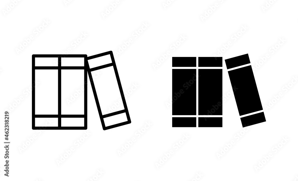 Library icons set. education sign and symbol Library icons set. education sign and symbol