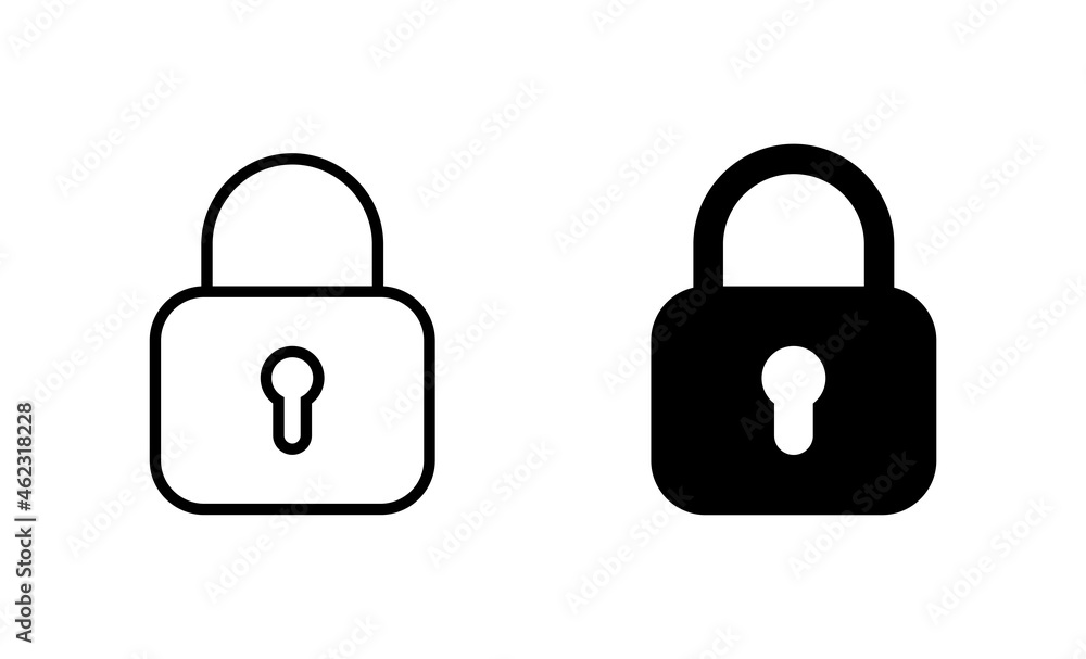 Lock icons set. Padlock sign and symbol. Encryption icon. Security symbol Lock icons set. Padlock sign and symbol. Encryption icon. Security symbol