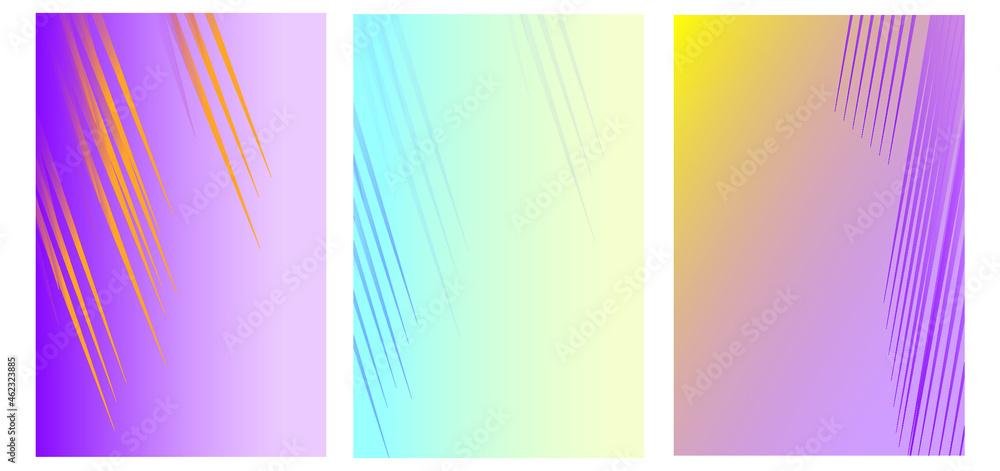Set of Backgrounds
