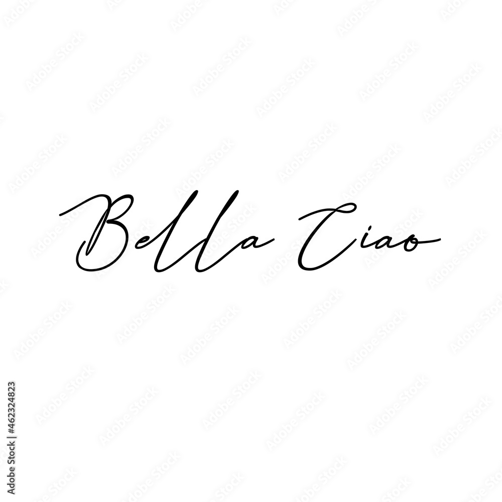 Bella Ciao logo with white background