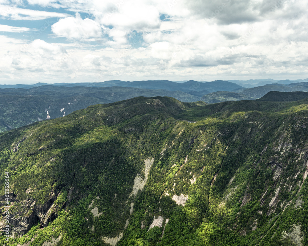 view from the top of the mountain