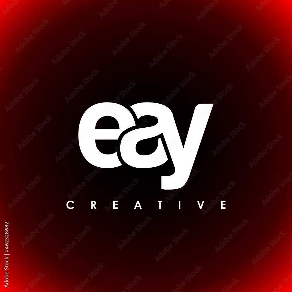EAY Letter Initial Logo Design Template Vector Illustration Stock