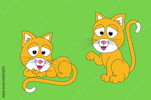 cute animal cartoon illustration