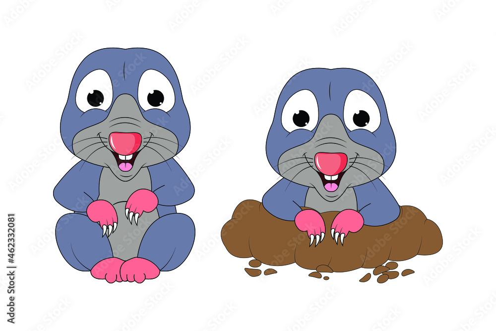 Obraz premium cute animal cartoon illustration