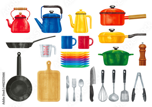 キッチンウェア 調理器具のセット02