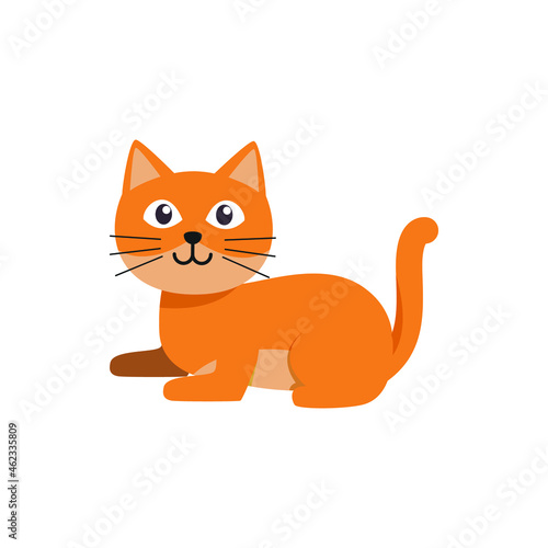 lover cat vector illustration design on white backgound