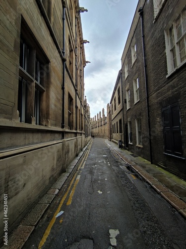 An alley in Cambridge  United Kingdom