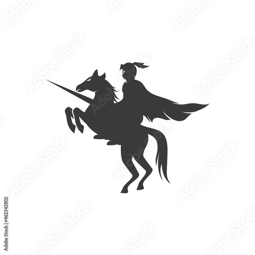 knight hero illustration