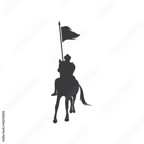 knight hero illustration
