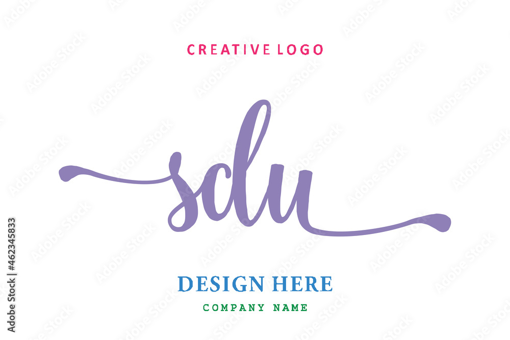 SDU lettering logo is simple, easy to understand and authoritative SDU lettering logo is simple, easy to understand and authoritative