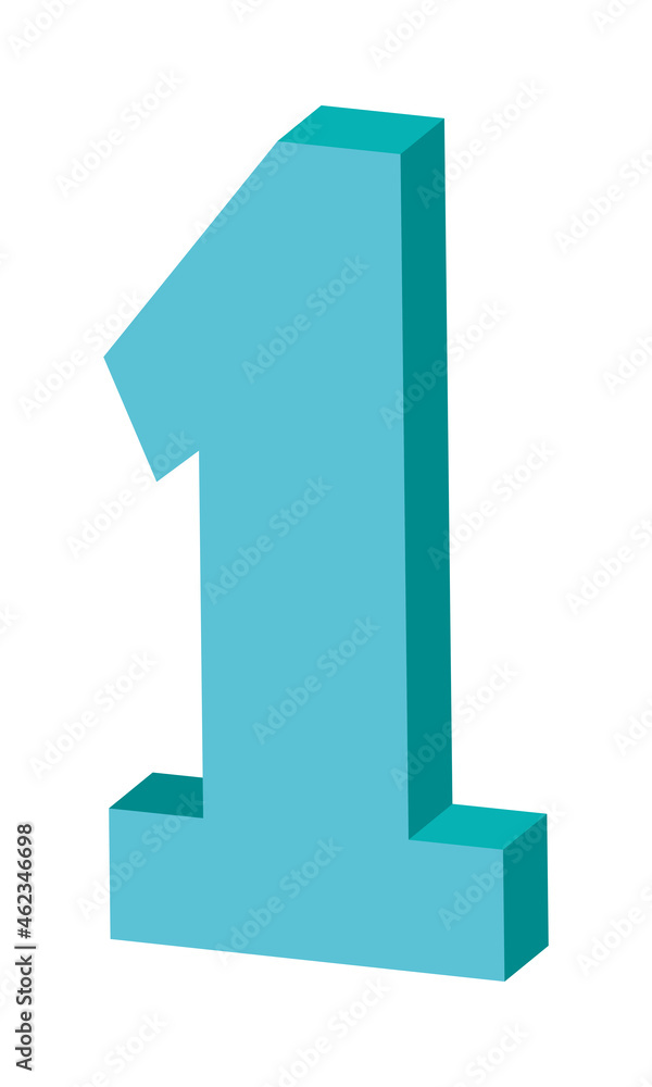3d number one