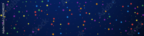 Festive uncommon confetti. Celebration stars. Joyo
