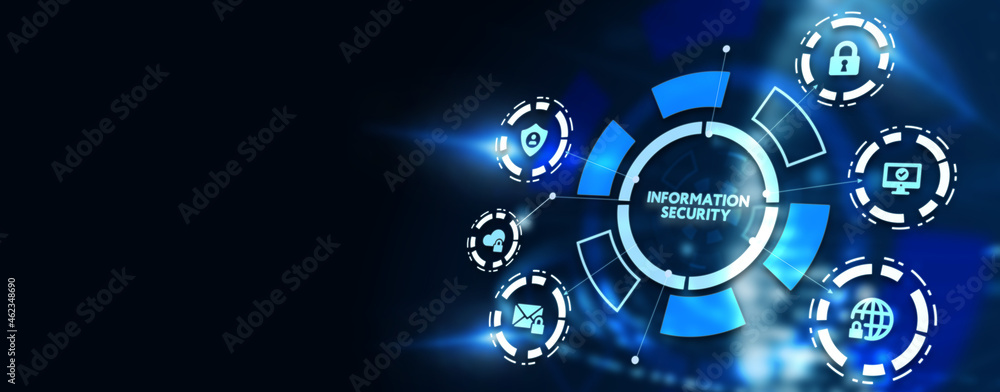 Cyber security data protection business technology privacy concept. 3d illustration. Information security Cyber security data protection business technology privacy concept. 3d illustration. Information security