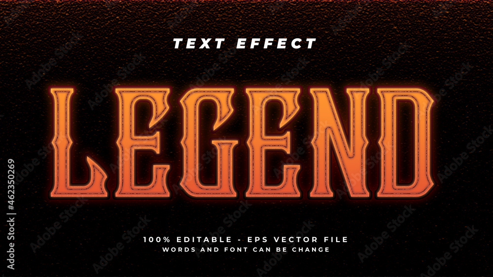 horror and mythical esport text effect style design with editable text effect - obrazy, fototapety, plakaty 