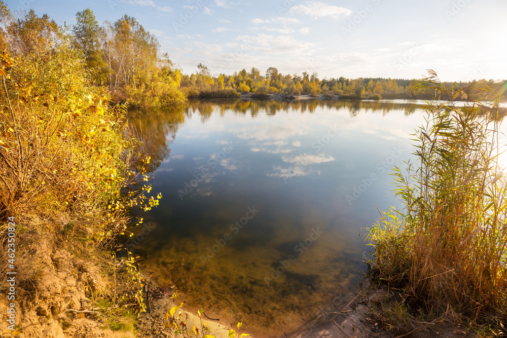 Autumn lake Autumn lake