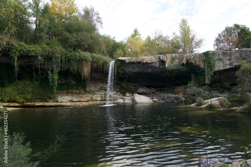 Cascada del Peñón, Pedrosa de Tobalina. Salto de agua