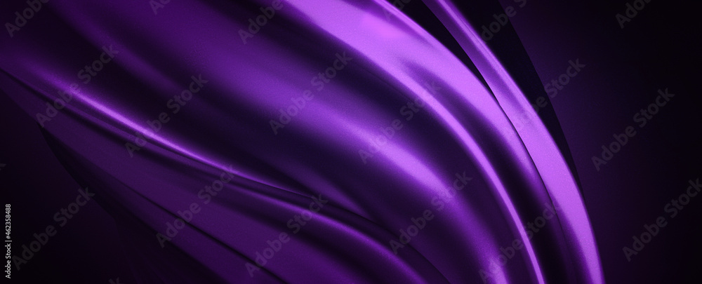 Purple Violet Luxurious Elegant Modern Futuristic Cyberspace Chrome Shiny  Metallic Waves Flow Abstract Background for Wallpaper, Print, Covers and  Graphic Design in 8K High Resolution Stock Illustration | Adobe Stock