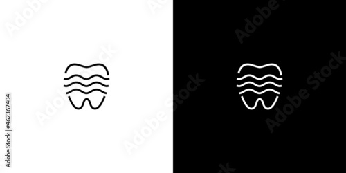 Modern and professional dental logo design suitable for dentist business 5