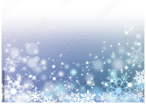 クリスマス_イルミネーション背景